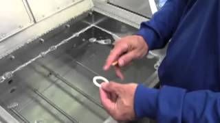 Ultrasonic cleaning demonstration [upl. by Lahtnero165]