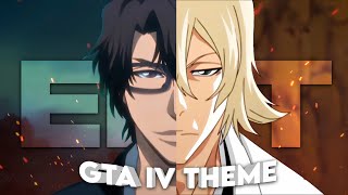 Aizen x Urahara  GTA IV Theme Edit [upl. by Attalanta]