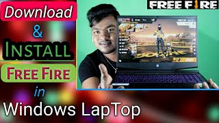 How To Install Free Fire In Windows  windows 10 laptop me freefire kaise install kare [upl. by Adnimra]